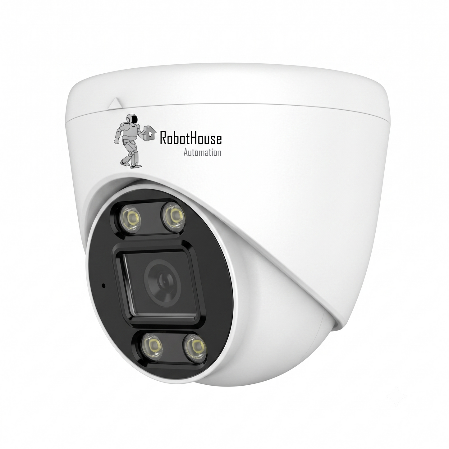 COLORFUL IP 4 LED CAMERA | DOME | 5MP | Plastic and Metal Case