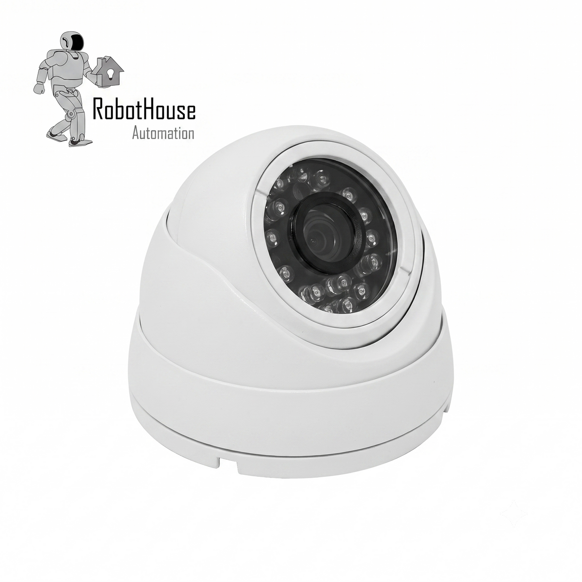 VANDALPROOF AND WATERPROOF 24 LED IP CAMERA | DOME | 8MP | Full Metal Case
