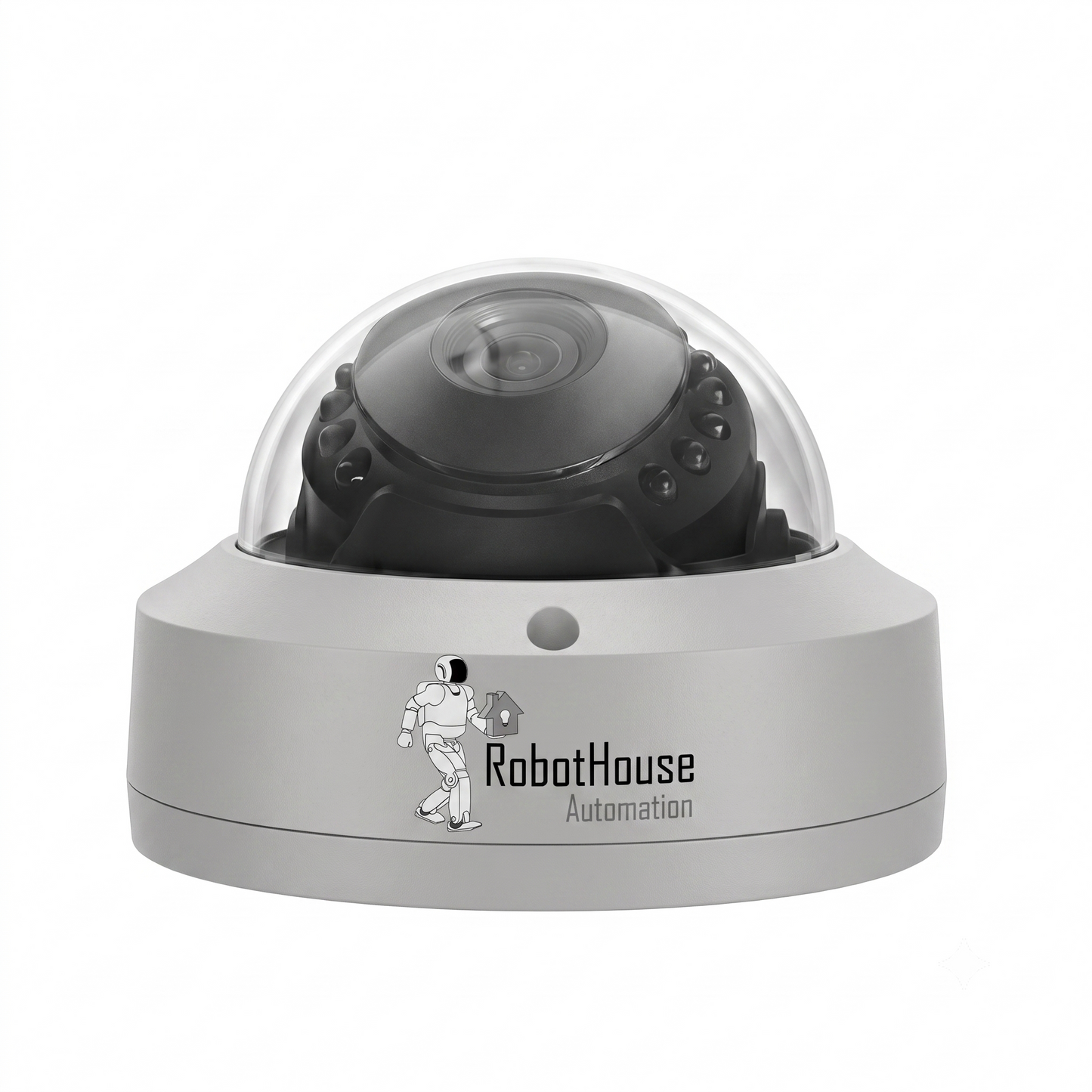VANDALPROOF AND WATERPROOF 15 LED IP CAMERA | DOME | 8MP | Full Metal Case