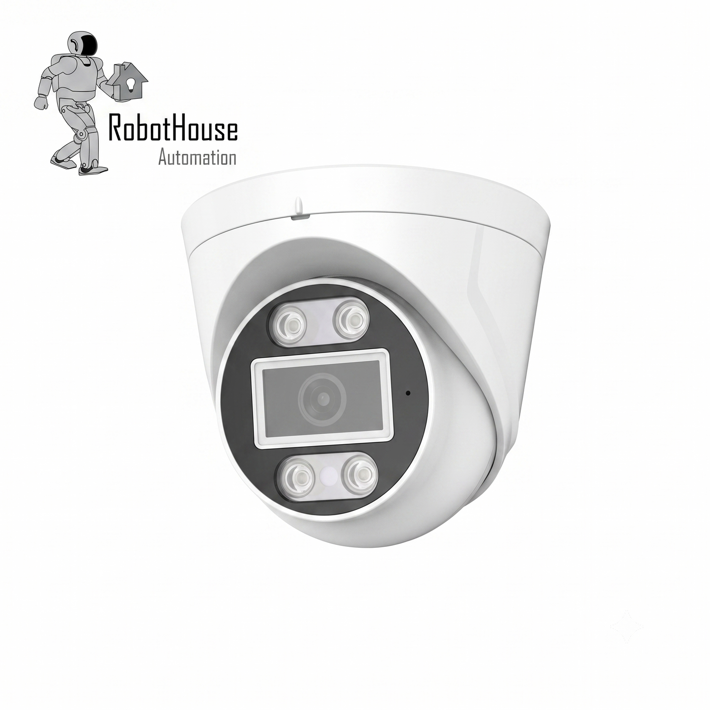 COLORFUL IP 4 LED CAMERA | DOME | 5MP | Full Metal Case