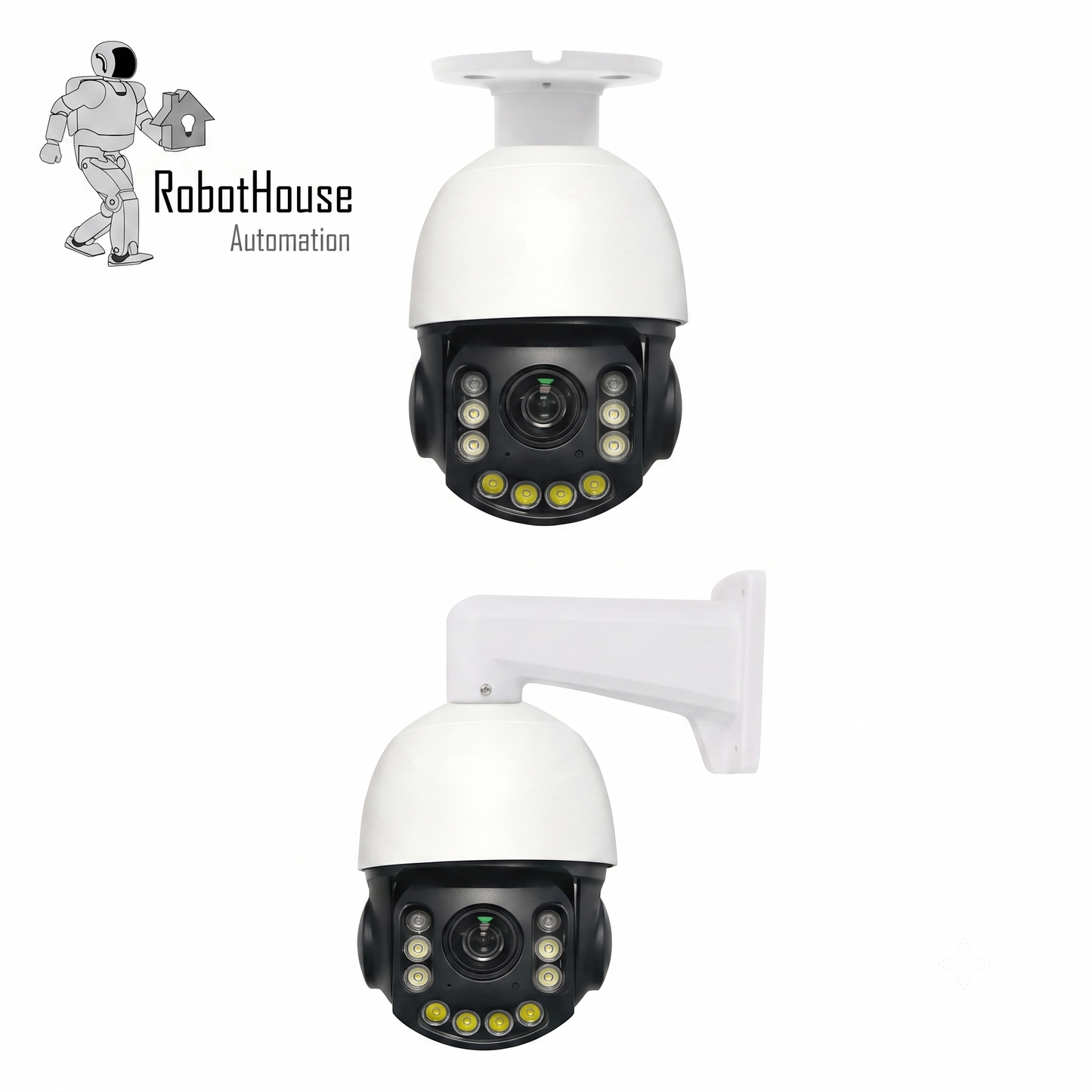 CABLE 4.5 INCHES 20X COLORFUL AUTO TRACKING IP CAMERA | 8MP
