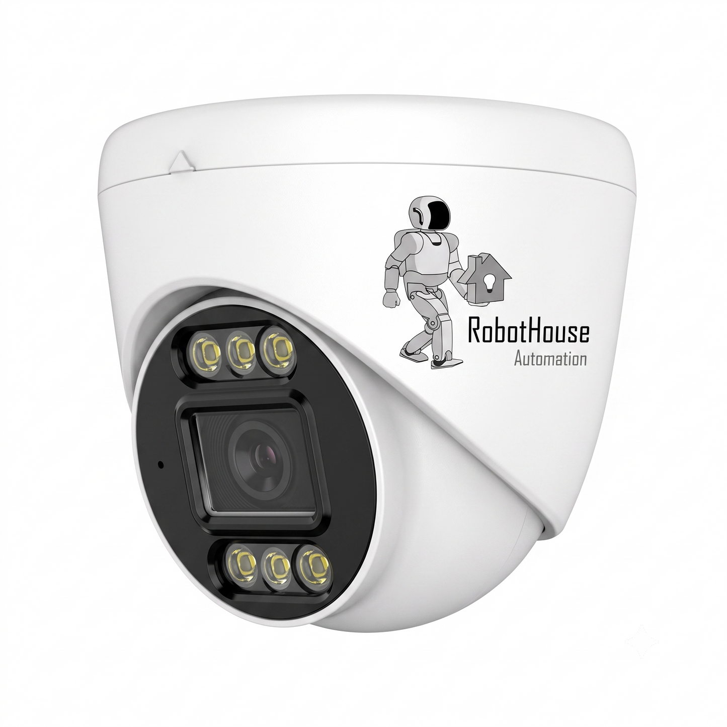 COLORFUL IP 6 LED CAMERA | DOME | 5MP | Plastic Case