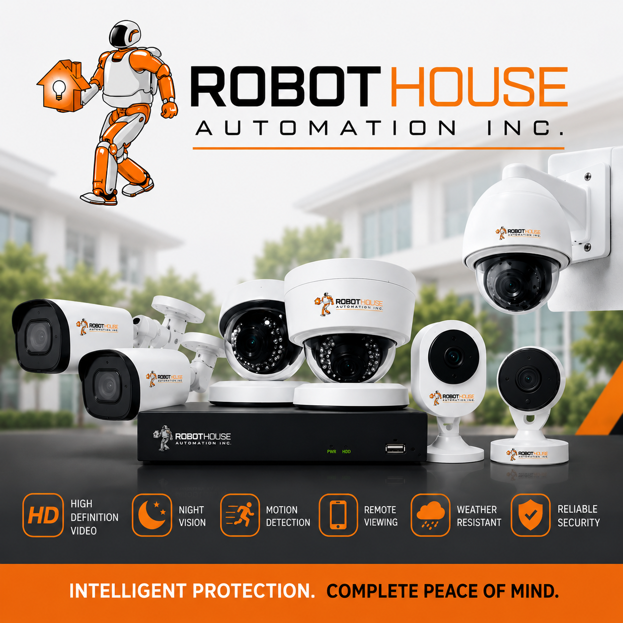RobotHouse Security Cameras