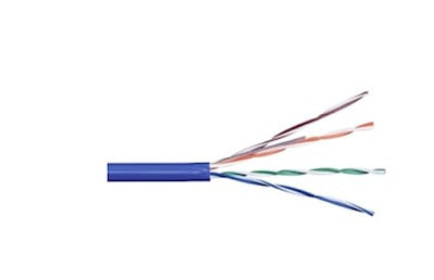 CAT6A 24AWG Cable 4 Core, 24/4PR, UTP 24AWG,100M/Roll MOQ-5 Rolls