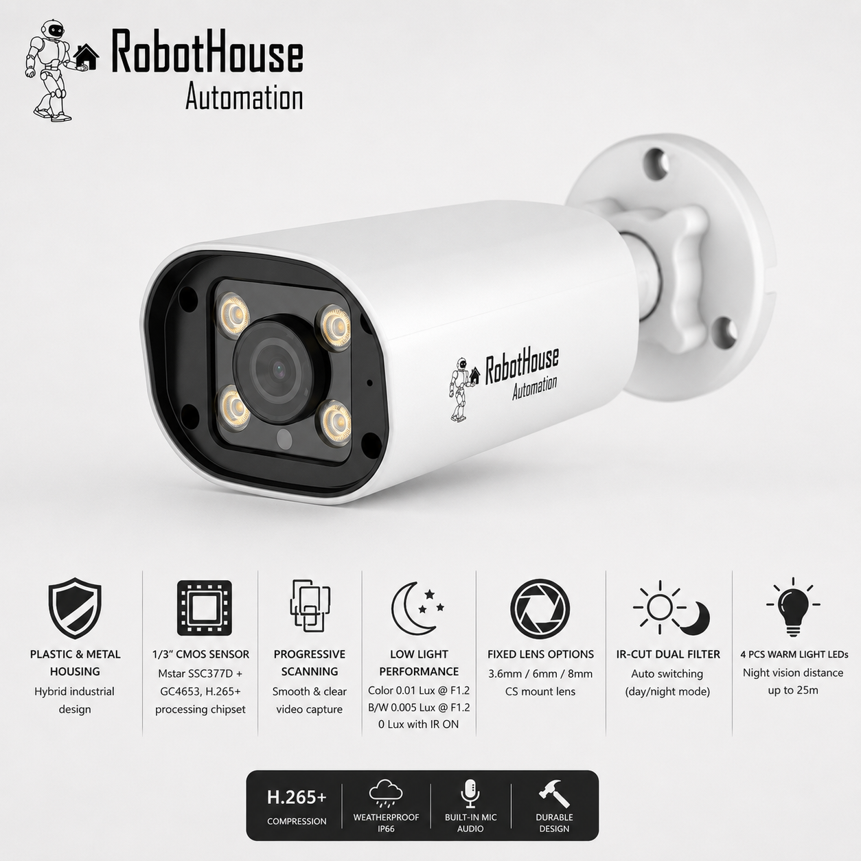 COLORFUL IP CAMERA 5MP