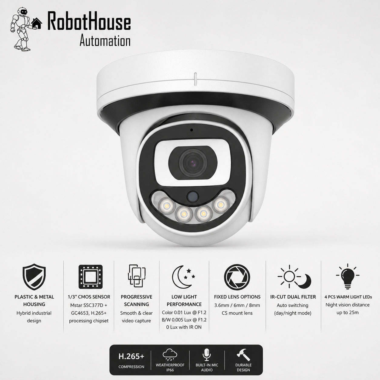 COLORFUL IP CAMERA 5MP
