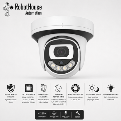 COLORFUL IP CAMERA 5MP