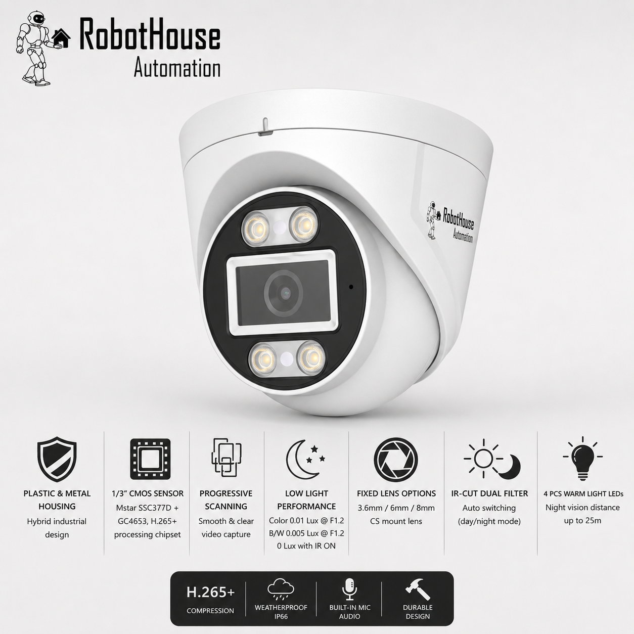 COLORFUL IP CAMERA 5MP