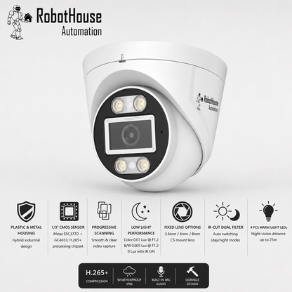 COLORFUL IP CAMERA 5MP