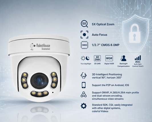 3 INCHES MINI IP PT CAMERA | 5MP