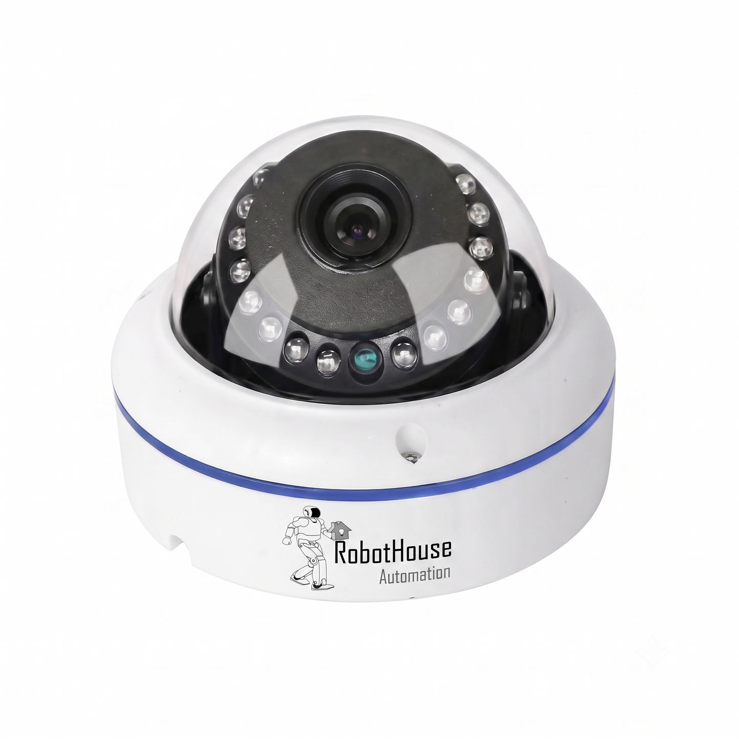 VANDALPROOF AND WATERPROOF 15 LED IP CAMERA | DOME | 8MP | Full Metal Case