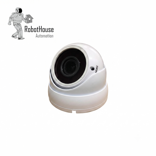 MANUAL VARIFOCAL ZOOM 2.8-12MM 36 LED IP CAMERA | DOME | 8MP | Full Metal Case