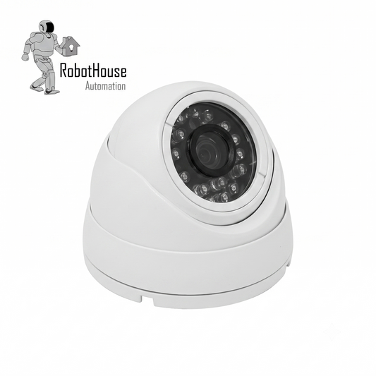 VANDALPROOF AND WATERPROOF 24 LED IP CAMERA | DOME | 5MP | Full Metal Case