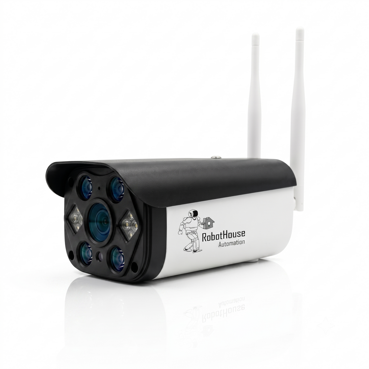 4G IR AND WHITE LED COLORFUL IP CAMERA | 5MP | Plastic and Metal Case