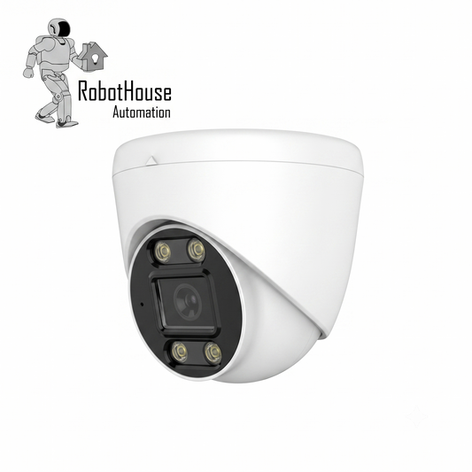COLORFUL IP 4 LED CAMERA | DOME | 8MP | Plastic and Metal Case