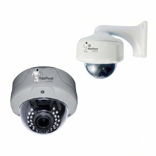VANDALPROOF AND WATERPROOF 30 LED IP CAMERA | DOME | 8MP | Full Metal Case