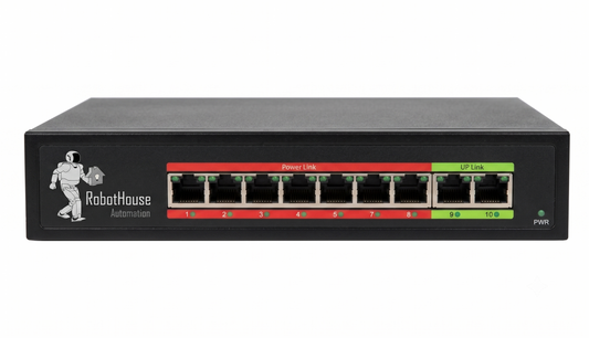 SMART GIGABIT POE SWITCH - 8 POE PORTS WITH DUAL UPLINK PORTS