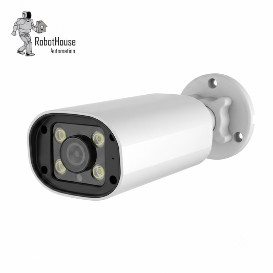 VANDALPROOF AND WATERPROOF 4 LED IP CAMERA | BULLET | 5MP | Full Metal Case