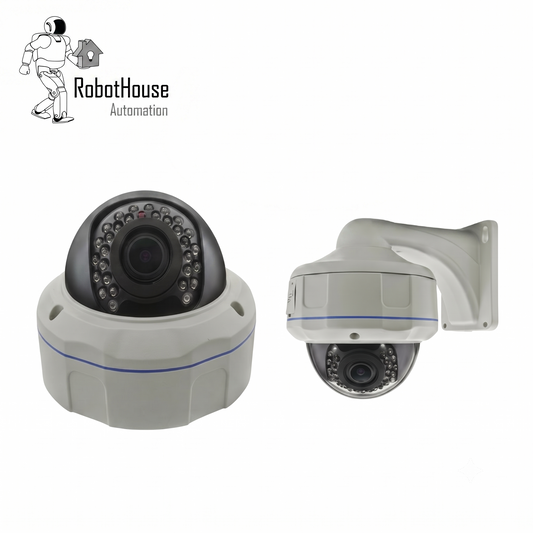 VANDALPROOF AND WATERPROOF 30 LED IP CAMERA | DOME | 5MP | Full Metal Case