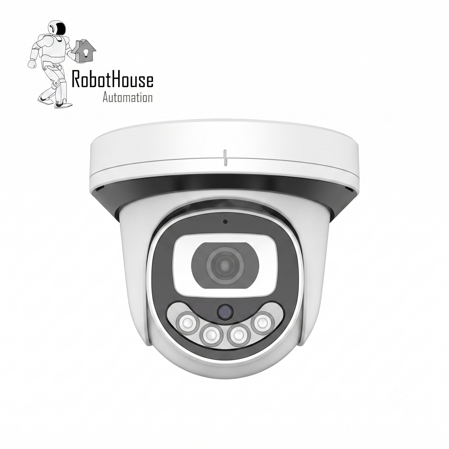 COLORFUL IP 4 LED CAMERA | DOME | 5MP | Plastic Case