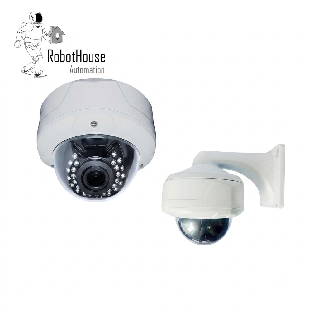 VANDALPROOF AND WATERPROOF 30 LED IP CAMERA | DOME | 5MP | Full Metal Case
