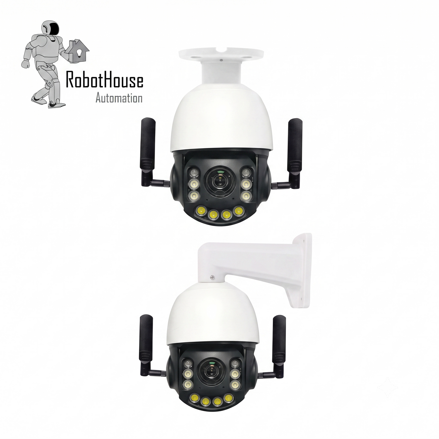 WIFI 4.5 INCHES 20X COLORFUL AUTO TRACKING IP CAMERA | 5MP
