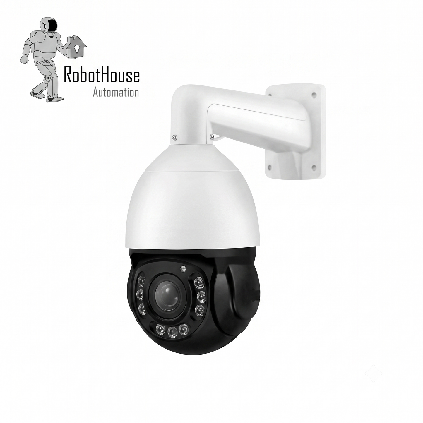 CABLE 6 INCHES 20X COLORFUL AUTO TRACKING IP CAMERA | 5MP