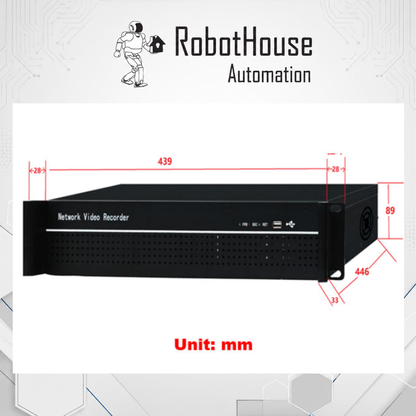 64-Channel Network Video Recorder (NVR)