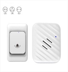 Wireless doorbell, EU/US/UK  plug, Wireless Distance : 150m Long, Model No.RHA-WD-016,MOQ 10PCS